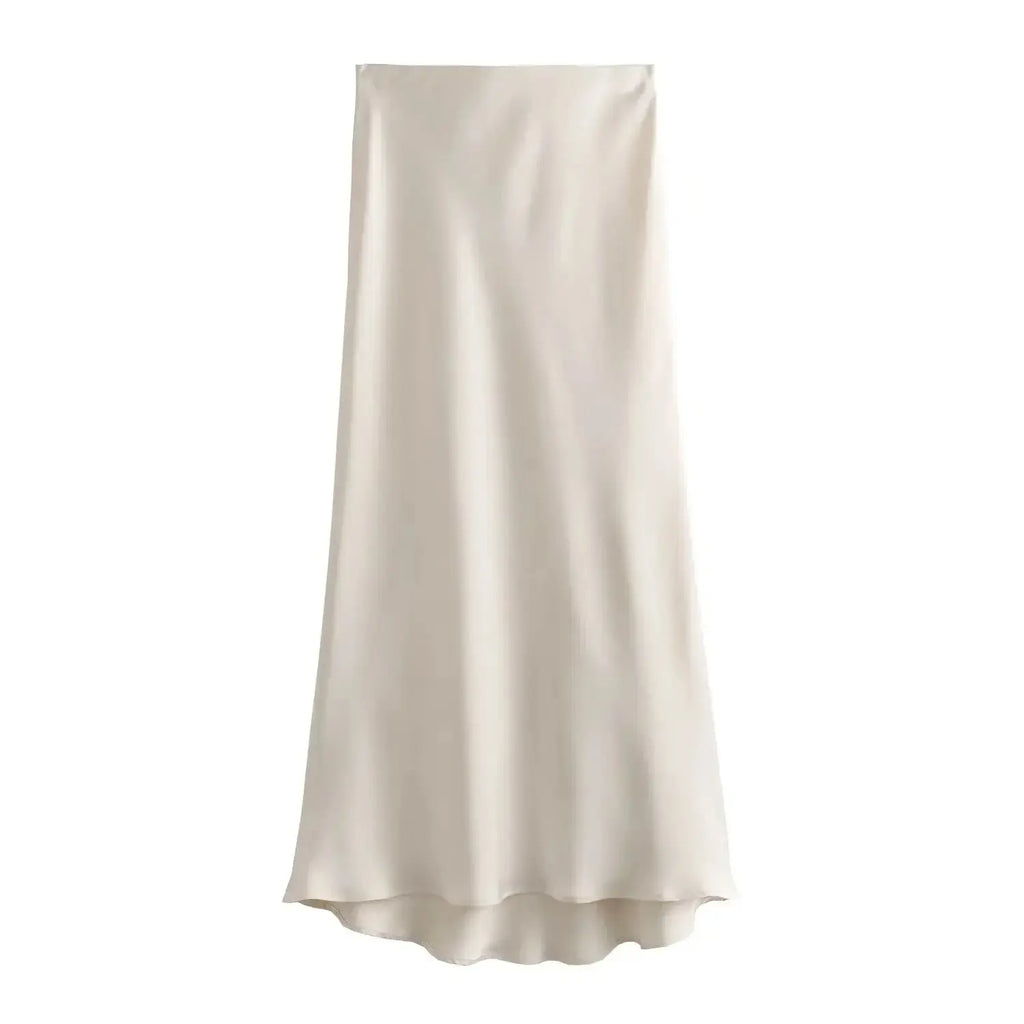 Jupe Satin Maison Lilia