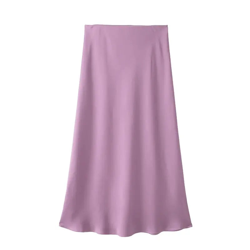 Jupe Satin Maison Lilia